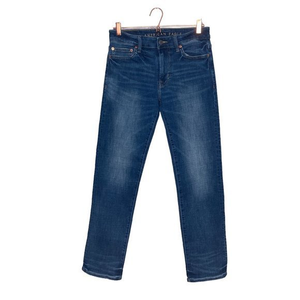 American Eagle 30 X 32 Dark Wash Ne(x)t Level Stretch Original Straight Jeans‎
